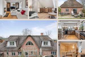Exklusives Reetdachanwesen - Wohnen am Katinger Watt
