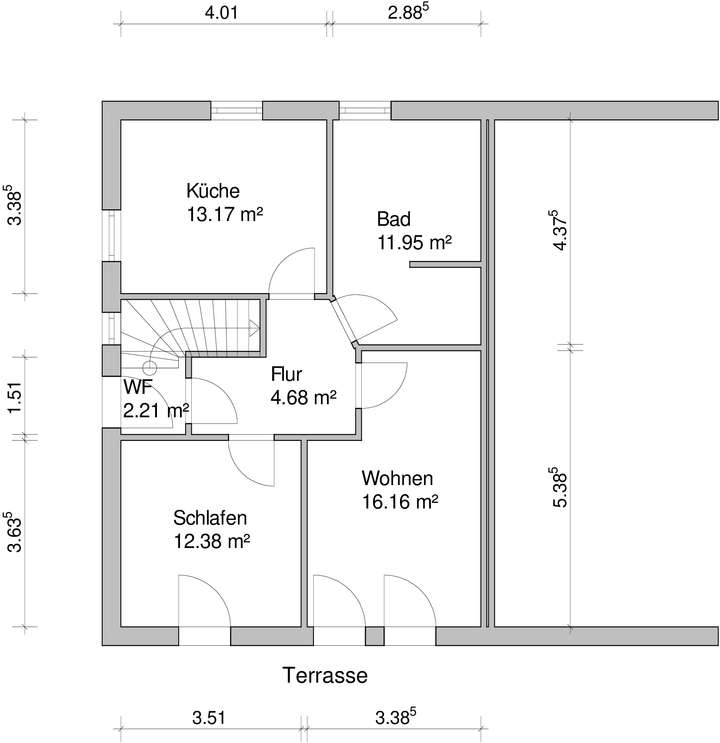 Grundriss Erdgeschoss
