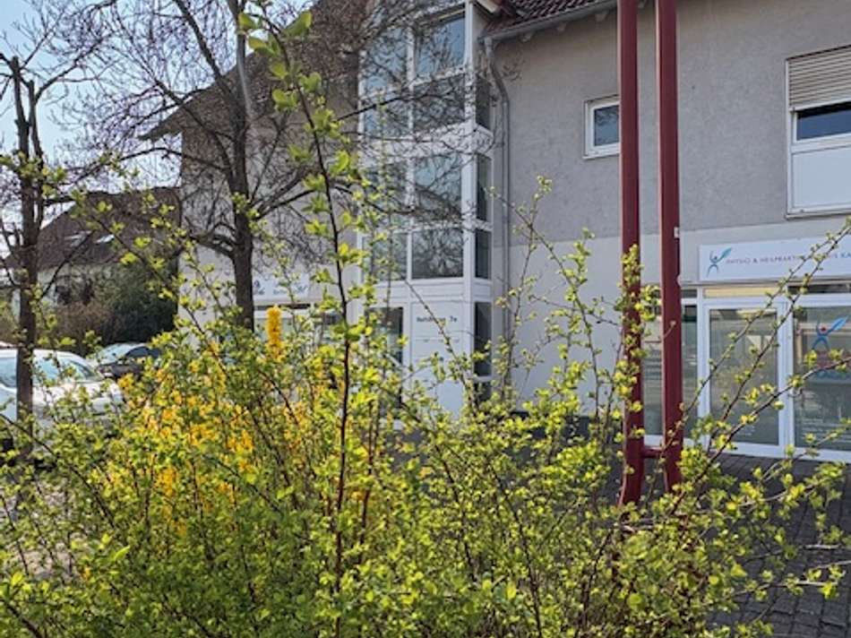 Blick zum Hauseingang