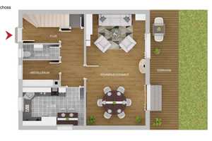 *Reserviert* Charmante Doppelhaushälfte mit sonniger Terrasse & grünem Vorgarten – Bernbrunnerstraße 60, 74831 Heilbronn (Kreis) – Vorschaubild 16