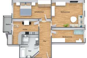 Kaßbergarchitektur-pur  3-Raumwohnung mit Balkon, Fahrstuhl und EBK – Andréstraße 11, 9112 Kaßberg, Chemnitz – Vorschaubild 31
