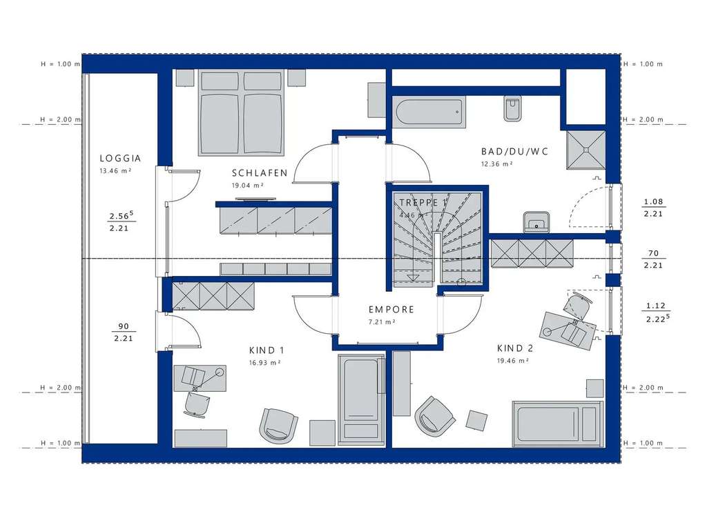 Immobilie in Uettingen - ZURÜCKHALTENDE ELEGANZ - TOLL GERAHMT- AUF GROSSZÜGIGEM GRUNDSTÜCK - Bild 2