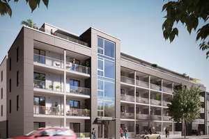 Köln: provisionsfreies möbliertes (Studenten-) Apartment mit Küchenzeile und Balkon – Bonner Str. 281, 50968 Bayenthal, Köln – Vorschaubild 1
