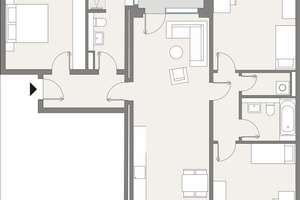Lust auf Veränderung: 4-Zimmer-Wohnung mit Einbauküche im Zweitbezug – Mockauer Straße 4, 4357 Mockau-Süd, Leipzig – Vorschaubild 10