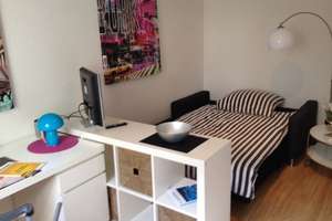 Stilvolle, vollmöblierte 1-Zimmer-Wohnung mit Küche und Bad im Zentrum von Münster – Dodostrasse 3, 48145 Mauritz-West, Münster – Vorschaubild 7