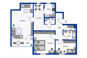 *PROVISIONSFREI* FRISCH SANIERTE 3-ZIMMER-WOHNUNG IN TOLLER LAGE – Gotthelfstraße 5, 44225 Hombruch (Ortsteil), Dortmund – Vorschaubild 24