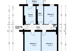 Altbauwohnung in der Weitlingstraße mit perfektem Grundriss. – Die vollständige Adresse der Immobilie erhältst du vom Anbieter., 10317 Rummelsburg, Berlin – Vorschaubild 13