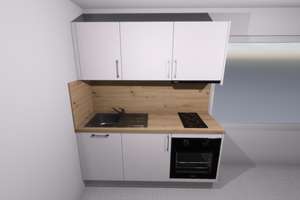 Alltagstaugliches 1-Zimmer-Apartment in Stuttgart-Mühlhausen – Die vollständige Adresse der Immobilie erhältst du vom Anbieter., 70378 Hofen, Stuttgart – Vorschaubild 4