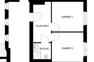 Studentenwohnung in Nähe der TU – Humboldtstr. 30 B, 38106 Östliches Ringgebiet, Braunschweig – Vorschaubild 3