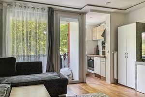 Zur Eigennutzung oder Kapitalanlage: Gepflegte 1-Zimmer-Eigentumswohnung mit separater Küche – Die vollständige Adresse der Immobilie erhältst du vom Anbieter., 81379 Land in Sonne, München – Vorschaubild 2