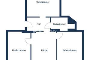 Helle 3-Zimmer-Wohnung mit durchdachtem Grundriss – Die vollständige Adresse der Immobilie erhältst du vom Anbieter., 58091 Eilpe, Hagen – Vorschaubild 9