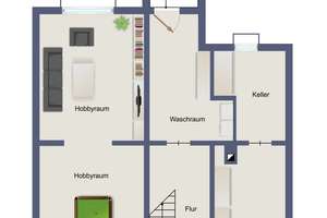 Familienhaus in ruhiger Wohnlage mit Garage und Hobbyraum – Die vollständige Adresse der Immobilie erhältst du vom Anbieter., 67067 Gartenstadt, Ludwigshafen am Rhein – Vorschaubild 14