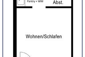 1-Zimmer-Wohnung in Uni-Nähe mit Terrasse – Die vollständige Adresse der Immobilie erhältst du vom Anbieter., 34117 Wesertor, Kassel – Vorschaubild 7