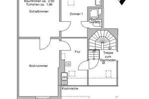 Einladende 2-Zimmer Wohnung in Bremen Findorff – Die vollständige Adresse der Immobilie erhältst du vom Anbieter., 28215 Findorff-Bürgerweide, Bremen – Vorschaubild 2