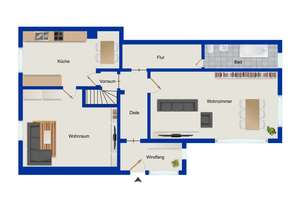 Plaußig-Portitz - Doppelhaushälfte mit 4 Zimmern und schönem Garten in gewachsener Siedlungslage – Die vollständige Adresse der Immobilie erhältst du vom Anbieter., 4349 Plaußig-Portitz, Leipzig – Vorschaubild 16
