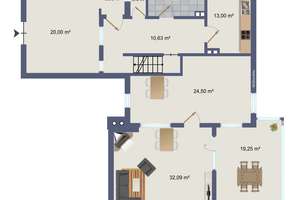 Villa Blau - Ihr einzigartiges Einfamilienhaus – Die vollständige Adresse der Immobilie erhältst du vom Anbieter., 61389 Schmitten – Vorschaubild 16