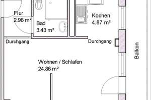 Für Senioren im Service-Wohnen! – Sankt-Josef-Straße 51, 39130 Neu Olvenstedt, Magdeburg – Vorschaubild 2