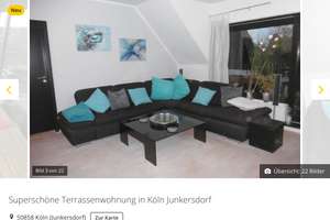 2-Zimmer Wohnung  mit großer Terrasse in Köln-Junkersdorf – Alte Klosterstrasse 10-12, 50858 Junkersdorf, Köln – Vorschaubild 5