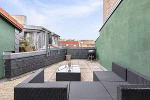Gartenstraße, Mitte: DG-Wohnung mit großer Terrasse; alternativer Grundriss mit drei Zimmern möglich – Gartenstraße 111, 10115 Mitte (Ortsteil), Berlin – Vorschaubild 9