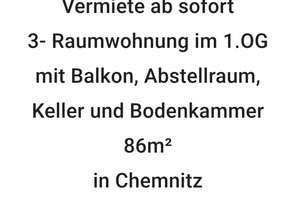 Erstbezug nach kompletter Sanierung  – Die vollständige Adresse der Immobilie erhältst du vom Anbieter., 9126 Bernsdorf, Chemnitz – Vorschaubild 1