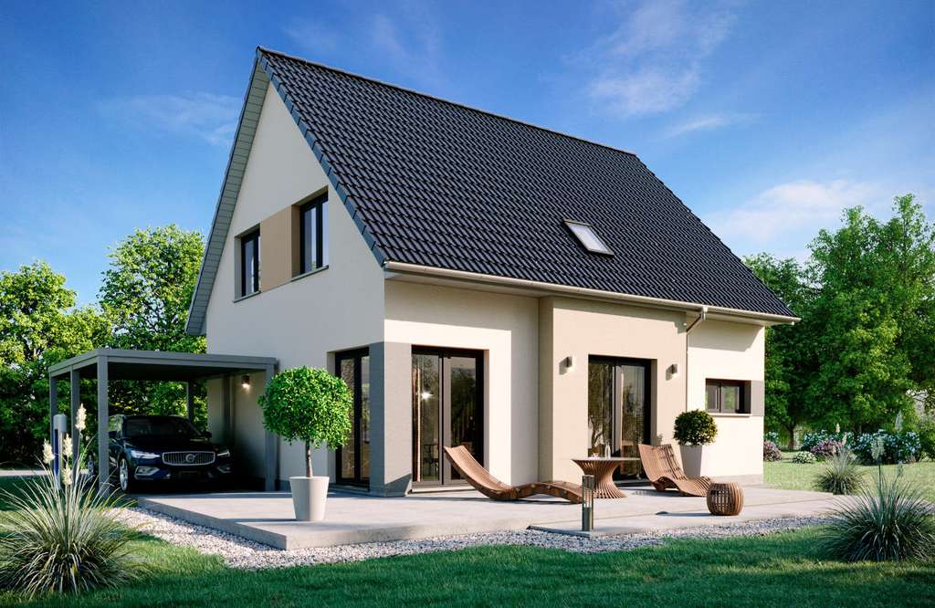 Kleines Häuschen auf Rügen
