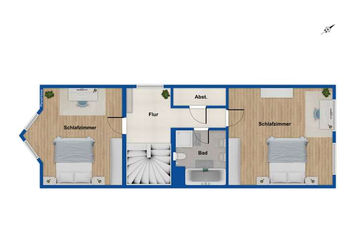 Grundriss Obergeschoss