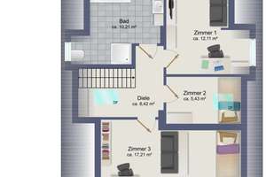 Frei verfügbar ! Gepflegtes Einfamilienhaus mit Vollkeller und Nebengebäude & Garage für 2 Fahrzeuge – Die vollständige Adresse der Immobilie erhältst du vom Anbieter., 22147 Rahlstedt, Hamburg – Vorschaubild 24