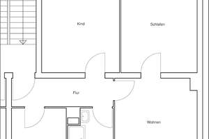 Hans-Porner-Str. 32, 2 L - Gut geschnittene 3 Zimmer Wohnung mit Tageslichtbad – Hans-Porner-Str. 32, 38126 Viewegsgarten-Bebelhof, Braunschweig – Vorschaubild 3