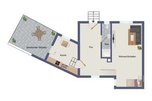 Teilsaniertes Wohnhaus (WEG) im Ortskern von Egg.-Leopoldshafen mit Hof, Carport + Gartengrundstück! – Die vollständige Adresse der Immobilie erhältst du vom Anbieter., 76344 Eggenstein-Leopoldshafen – Vorschaubild 21