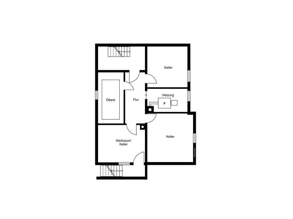 Grundriss Untergeschoss
