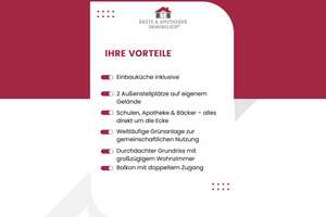 Helle 3-Zimmer-Wohnung mit sonnigem Balkon und 2 Stellplätzen in Fuldatal-Ihringshausen – Die vollständige Adresse der Immobilie erhältst du vom Anbieter., 34233 Fuldatal – Vorschaubild 2