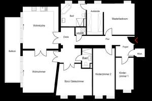 Großzügige Familienwohnung mit Charme, Raffinesse & Südbalkon in Prenzlauer Berg – Die vollständige Adresse der Immobilie erhältst du vom Anbieter., 10435 Prenzlauer Berg, Berlin – Vorschaubild 15