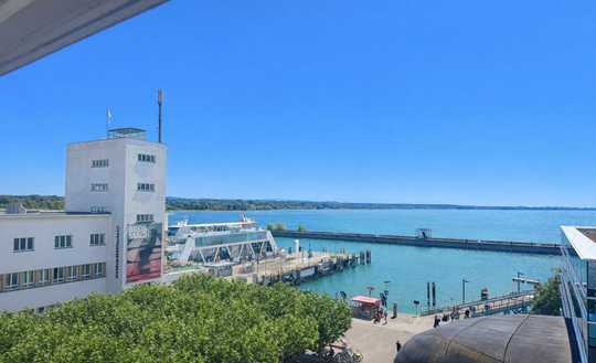 Außergewöhnliche Innenstadtwohnung mit Seesicht, Potenzial und Seltenheitswert.