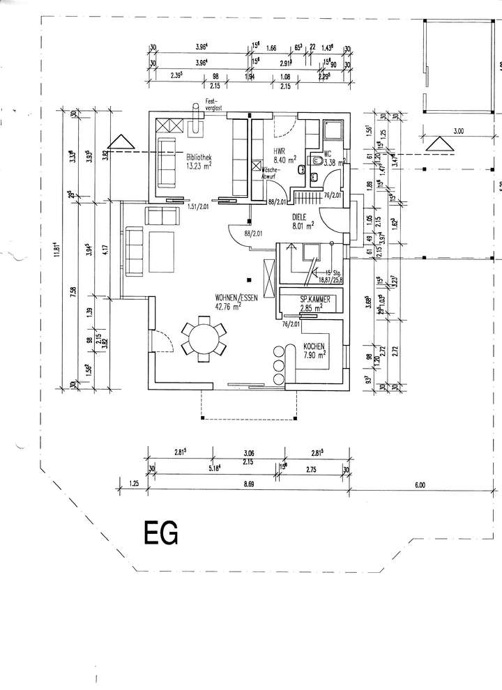 Grundriss Erdgeschoss