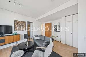 Eine Bühne für Skyline und Europagarten: Zwei-Zimmer-Wohnung im Praedium – 60486 Gallus, Frankfurt am Main – Vorschaubild 6