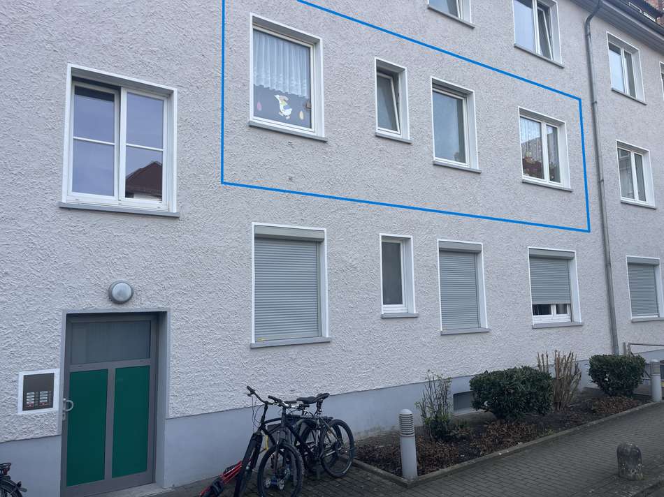 1. OG Rückansicht vom Hof