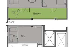 Charmante Loft auf 2 Etagen**Balkon und Garage – Kässbohrerstr. 20, 89077 Weststadt, Ulm – Vorschaubild 11