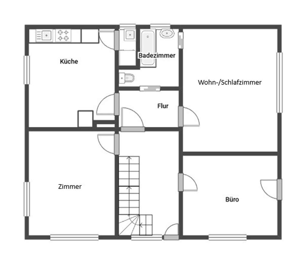 Immobilie in Oelde - Freistehendes Einfamilienhaus mit Einliegerwohnung in Oelde-Süd - Bild 2