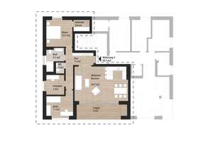 4-Zimmer-Wohnung in München-Perlach, Erstbezug – Rübezahlstraße 59, 81739 Waldperlach, München – Vorschaubild 3