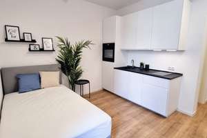 Voll möbliertes Apartment in zentraler Lage mit Balkon – Kriegsstraße 94, 76133 Innenstadt-Ost, Karlsruhe – Vorschaubild 1