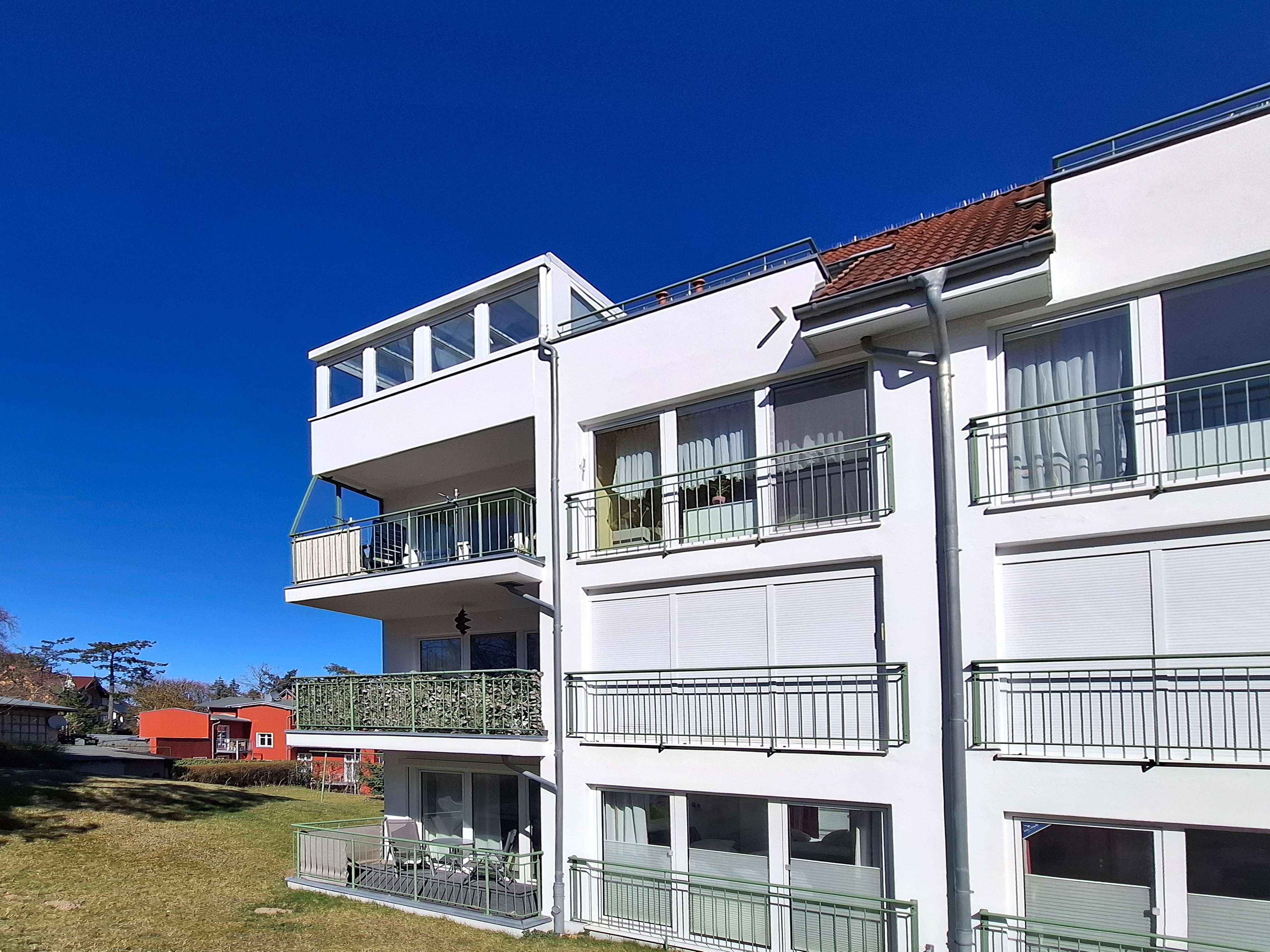Sonniges Dachgeschoss mit Wintergarten, Dachterrasse und Weitblick strandnah in Heringsdorf, Vorpommern Greifswald Kreis – Bild 4