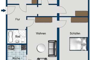 Wir sanieren für Sie: Große 5-Zimmerwohnung mit Balkon und Aufzug! – Finsterwalder Str. 27, 1239 Prohlis-Süd, Dresden – Vorschaubild 2