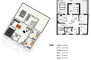 Moderne 4-Zi.- Wohnung, großer Balkon, EBK und Tiefgarage in Top Innenstadt-Lage – Die vollständige Adresse der Immobilie erhältst du vom Anbieter., 74074 Heilbronn, Heilbronn – Vorschaubild 2
