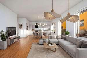 Reduzierte Provision – bezugsfrei: Wunderschöne, neuwertige 2-Zimmer-Wohnung mit eigenem Garten – Die vollständige Adresse der Immobilie erhältst du vom Anbieter., 10318 Karlshorst, Berlin – Vorschaubild 4