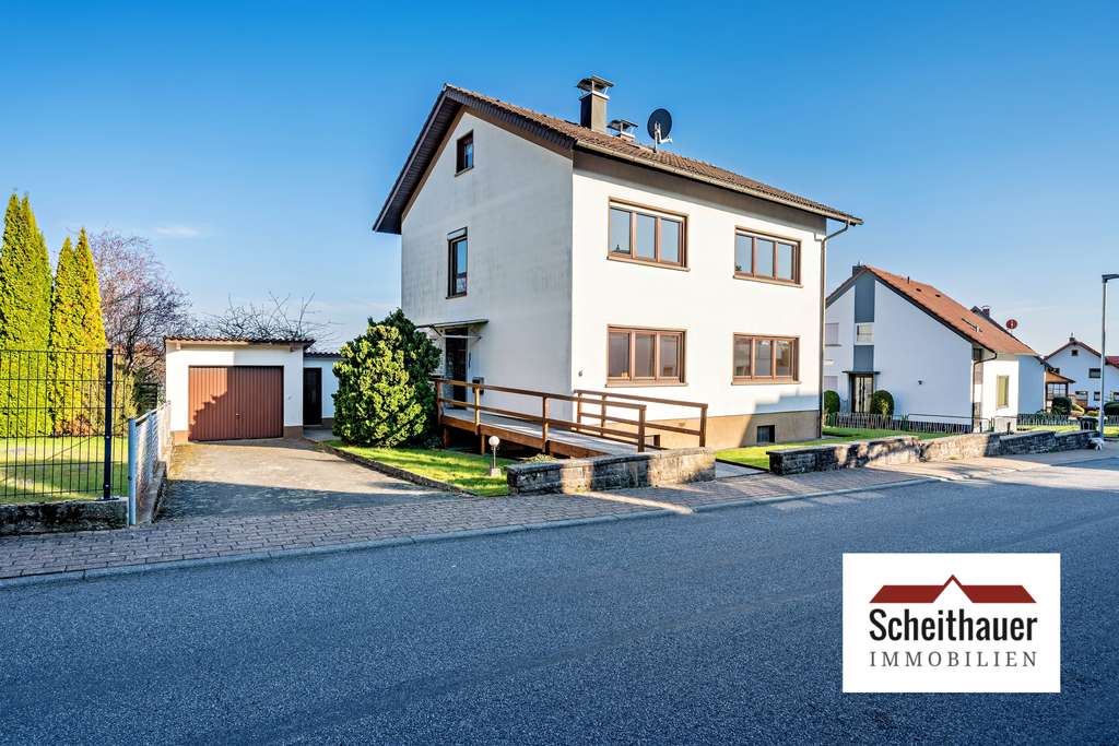 Immobilie in Limbach - Freistehendes Zweifamilienhaus in ruhiger Lage – großes Grundstück & viel Potenzial - Bild 0