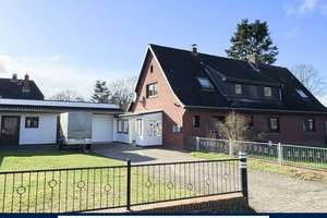 Hagen im Bremischen - Lehnstedt: Zweifamilienhaus mit großem Grundstück, PV-Anlage & 2 Wohneinheiten – Die vollständige Adresse der Immobilie erhältst du vom Anbieter., 27628 Wulsbüttel – Vorschaubild 1