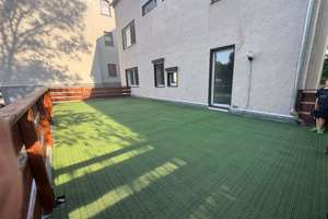3,5 Zimmer EG Wohnung mit großer Terrasse + Garage + Souterrain