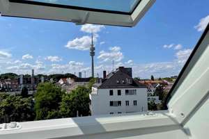 Wohntraum im Dachgeschoss: 4,5 Zimmer, Galerie und ein toller Blick auf den Olympiaturm! – Schleißheimer Str. 252, 80809 Am Luitpoldpark, München – Vorschaubild 12