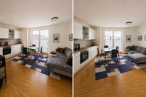 Single Wohnung: Zwei-Zimmer-Neubauwohnung möbiliert – Die vollständige Adresse der Immobilie erhältst du vom Anbieter., 22765 Altona-Nord, Hamburg – Vorschaubild 4