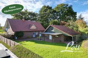 +++ Erstklassig gepflegt - toller Garten - Garage/Werkstatt - idyllische Randlage von Augustfehn +++ – Die vollständige Adresse der Immobilie erhältst du vom Anbieter., 26689 Apen – Vorschaubild 1